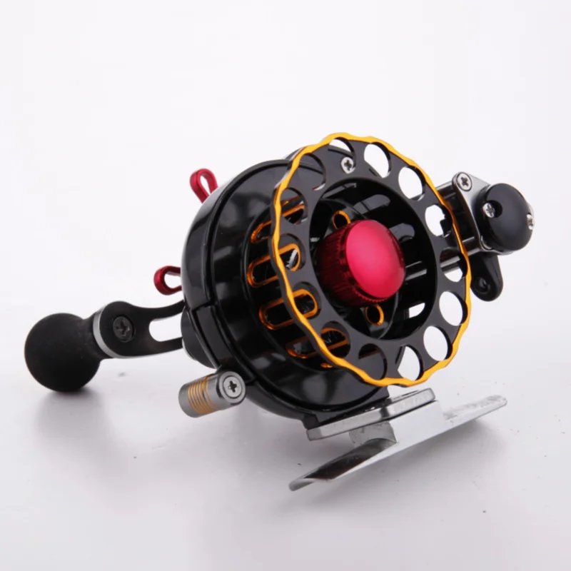 Carrete de pesca de balsa de lagarto con tratamiento antioxidante de carrete CNC de aleación de aluminio y mango de aleación de aluminio - imagen 3