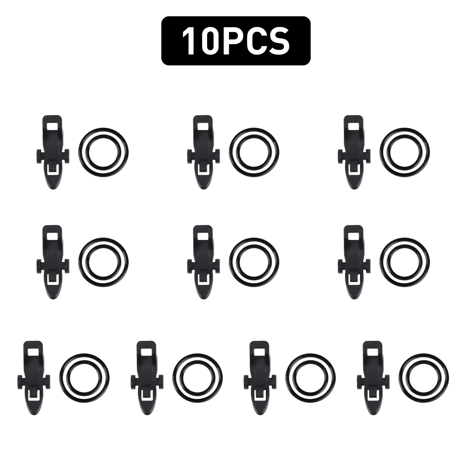 Black-10pcs