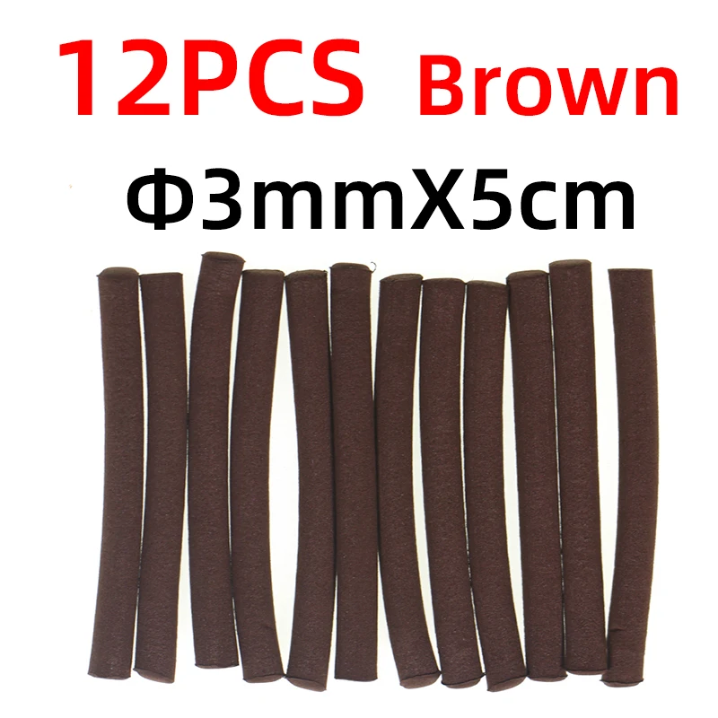 3mm brown 12pcs