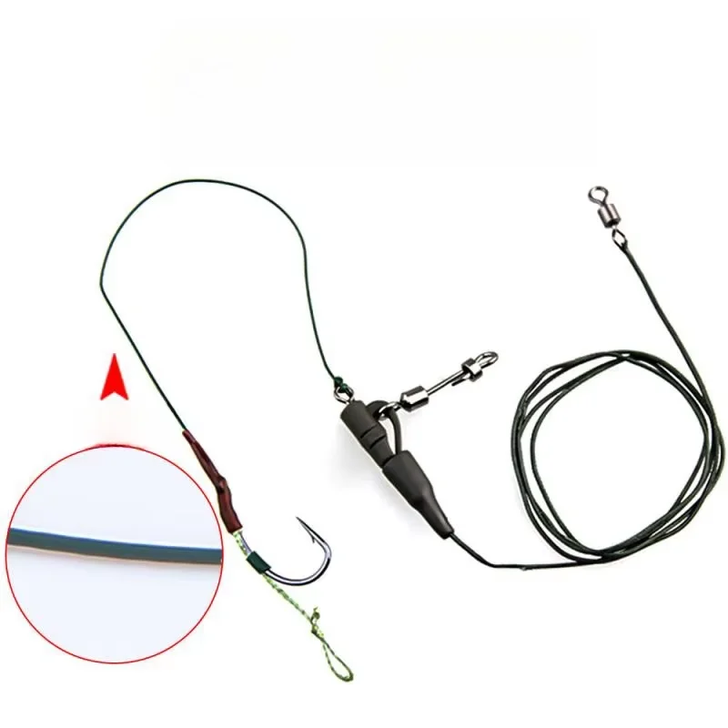 DORISEA Sedal semirrígido para carpa – Línea de pesca profesional - imagen 4