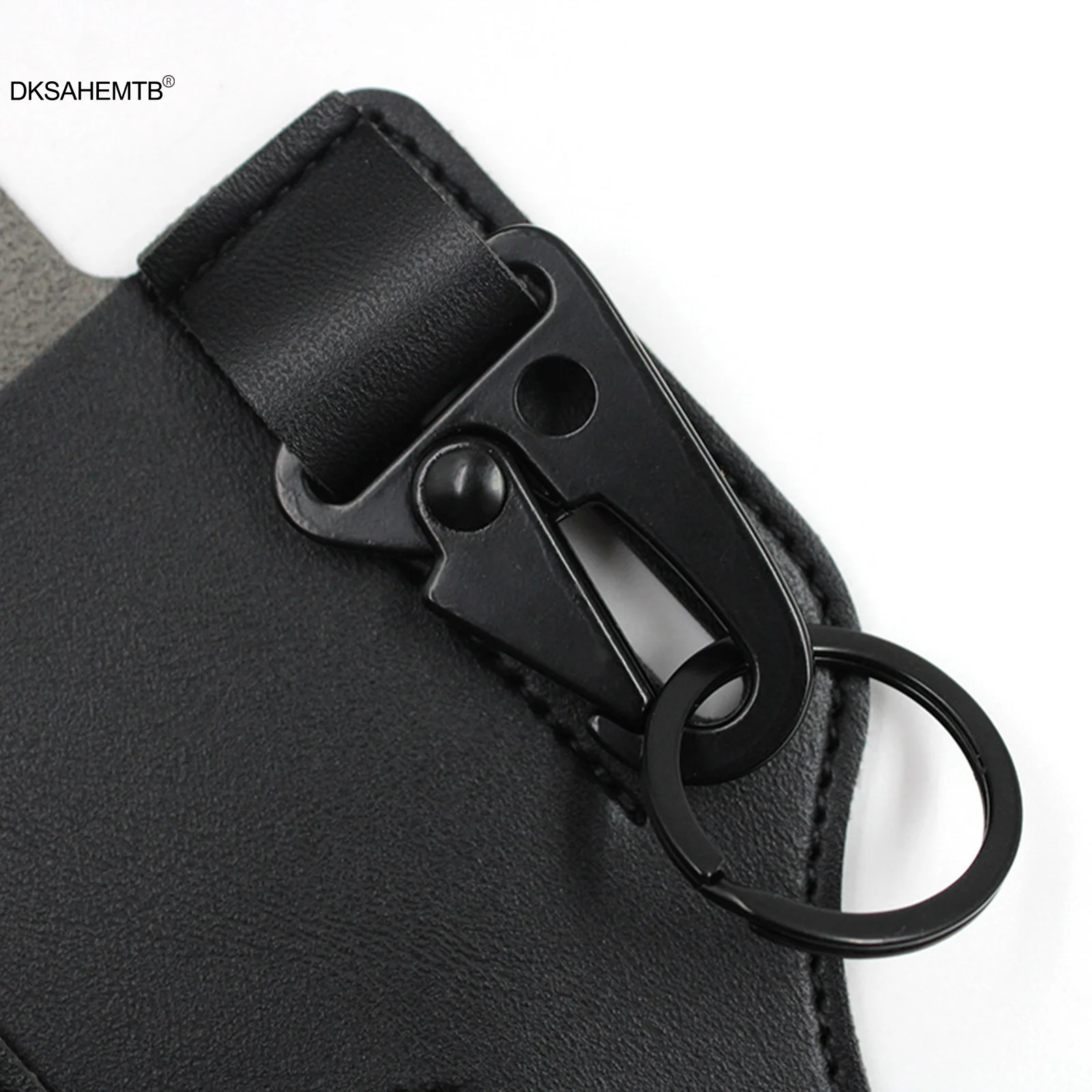 Edc-cubierta de cinturón multifuncional táctico, hebilla de cuero, herramienta de linterna, cuchillo, colgante de cintura, cubierta de cuero Pu - imagen 5