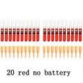 red No battery