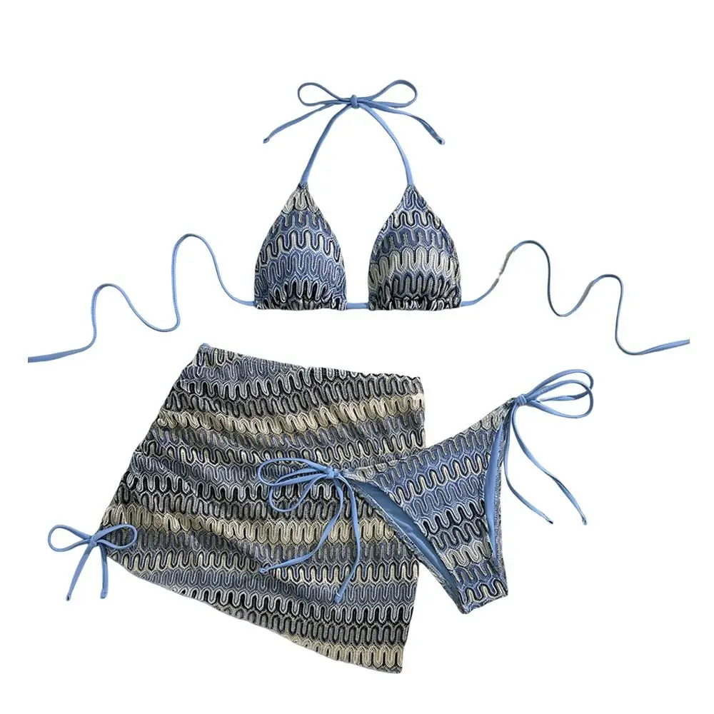 Bikini Brasileño Halter para Mujer – Traje de Baño de Moda