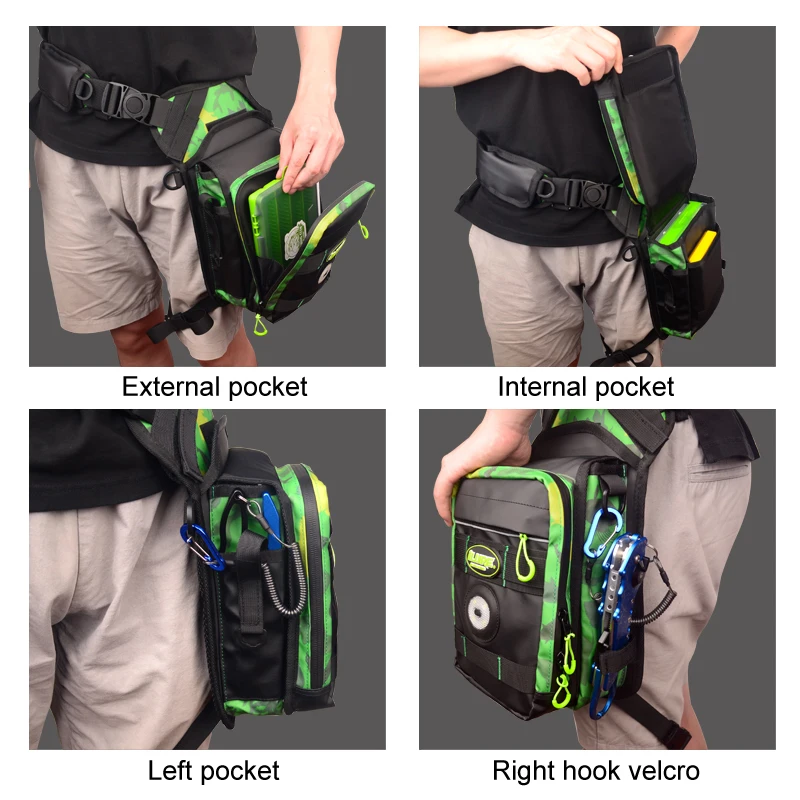 Bandolera de Pesca con LED – Bolsa Multifuncional para Aparejos - imagen 4