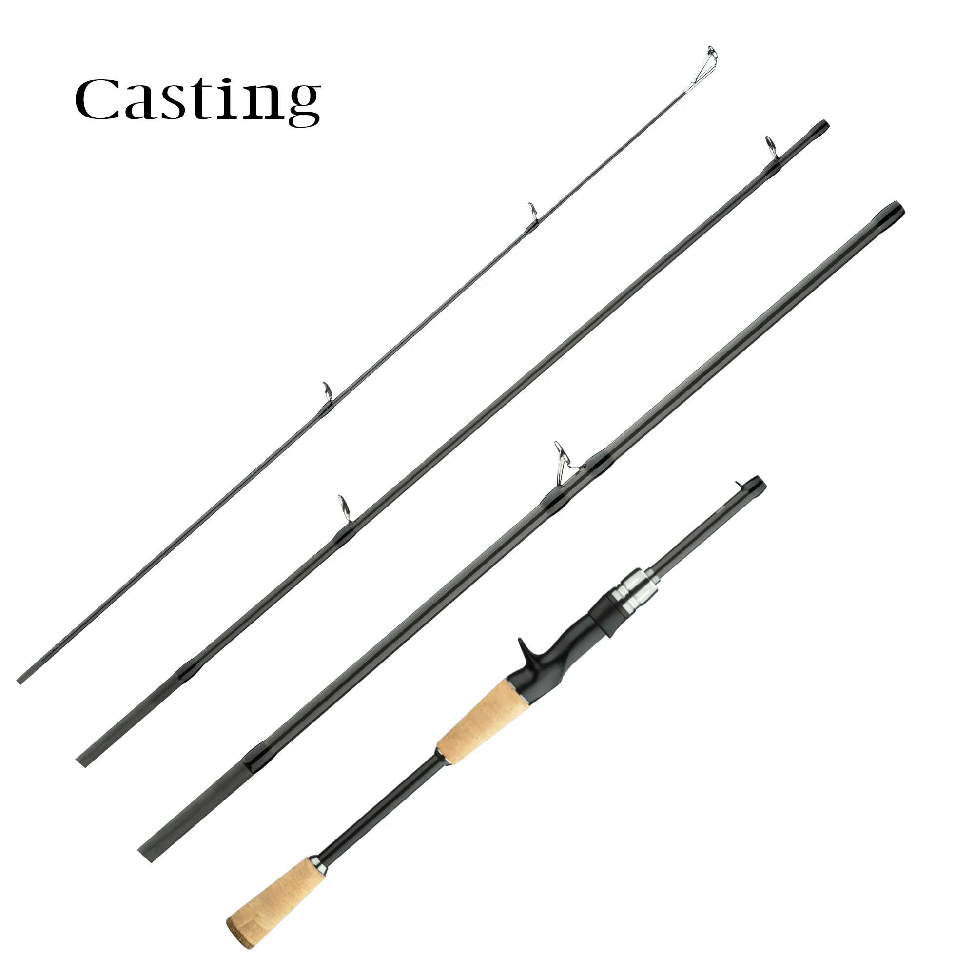 Caña Spinning Phishger Traveller – Ultraligera carbono para trucha - imagen 5