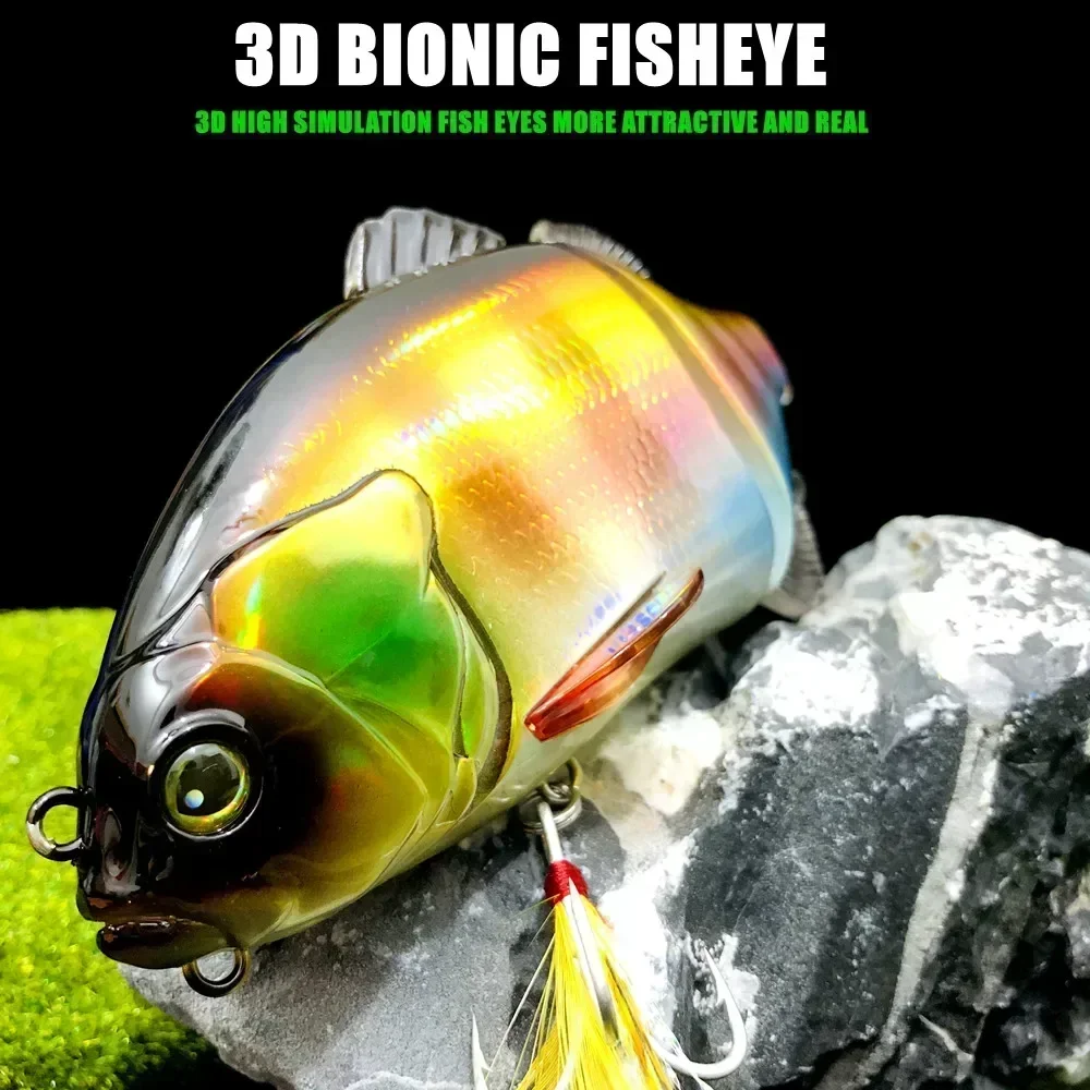 GREENSPIDER Swimbait articulado flotante para lucio y perca - imagen 2