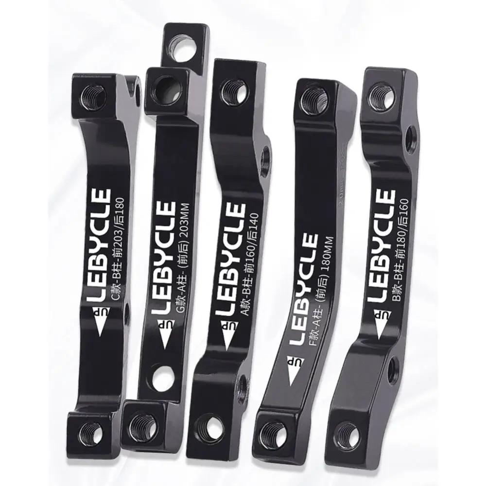 Adaptador de calibre para bicicleta, aleación de aluminio con pernos, convertidor de calibre de montaje, duradero y ultraligero, 180mm /203mm - imagen 3