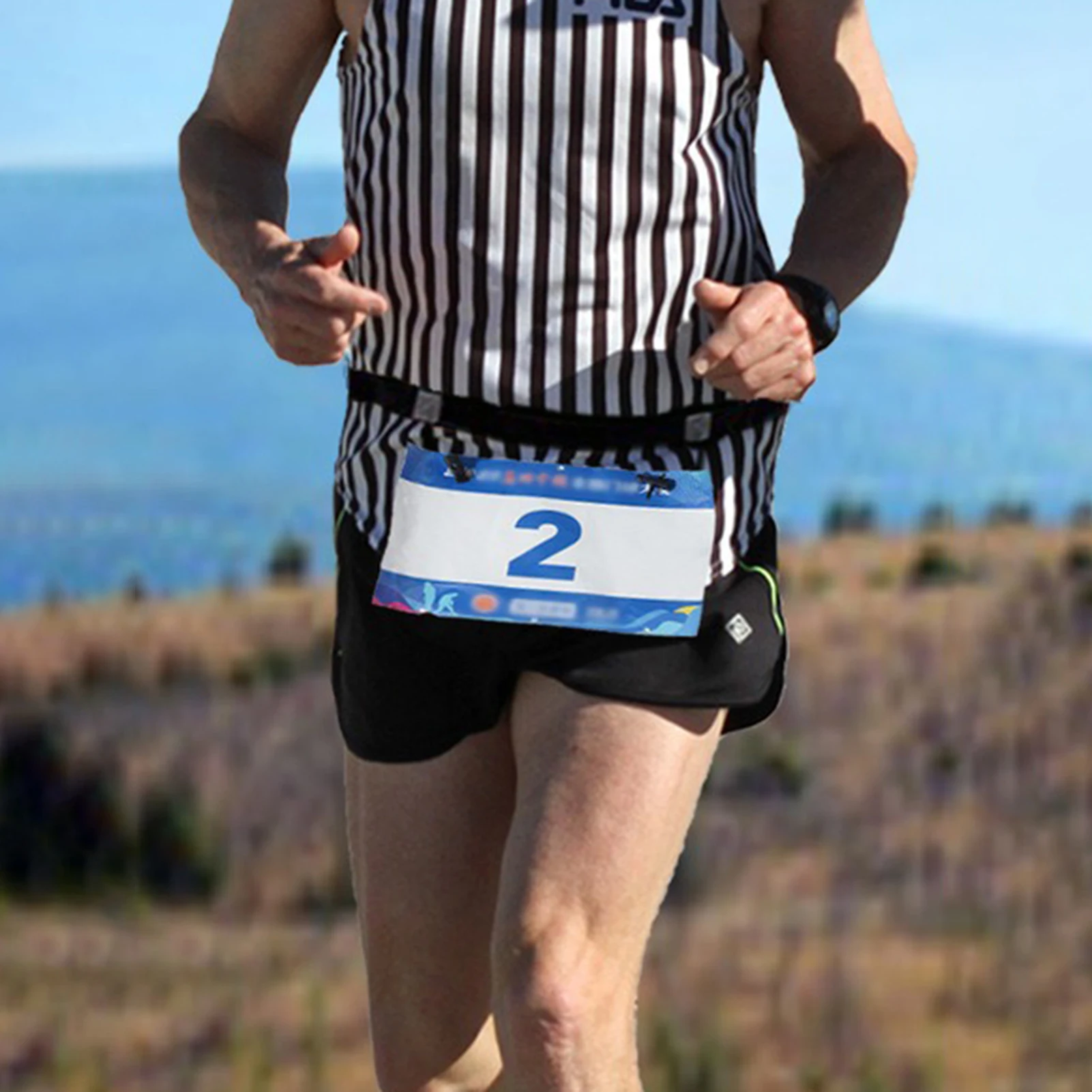 Cinturón portageles elástico impermeable para maratón y triatlón - imagen 5