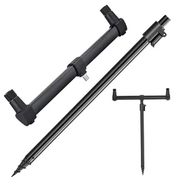 Sougayilang - Juego de Soporte para Cañas de Pescar de Carpa, Soporte para Cañas y Varillas de Apoyo, 84x30 cm, Herramientas de Pesca Impermeables para Soporte de Cañas de Pescar de Carpa