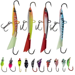 Señuelos Jigging para hielo Wobbler luminosos perca lucio rapidos
