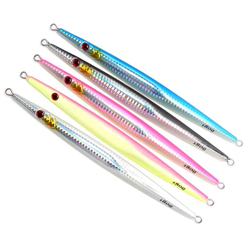 SF24 Señuelo Jigging Sardina – Metal fundido largo con UV - imagen 5