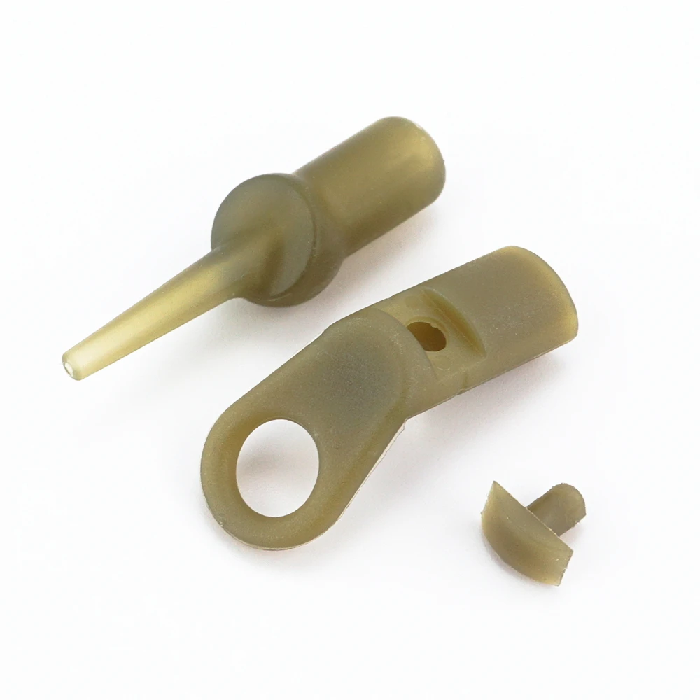 Hirisi-Juego de 10 anillos de pesca de carpa, cuentas de goma para carpa Chod, aparejos de helicópteros, aparejos terminales, accesorios de pesca - imagen 4