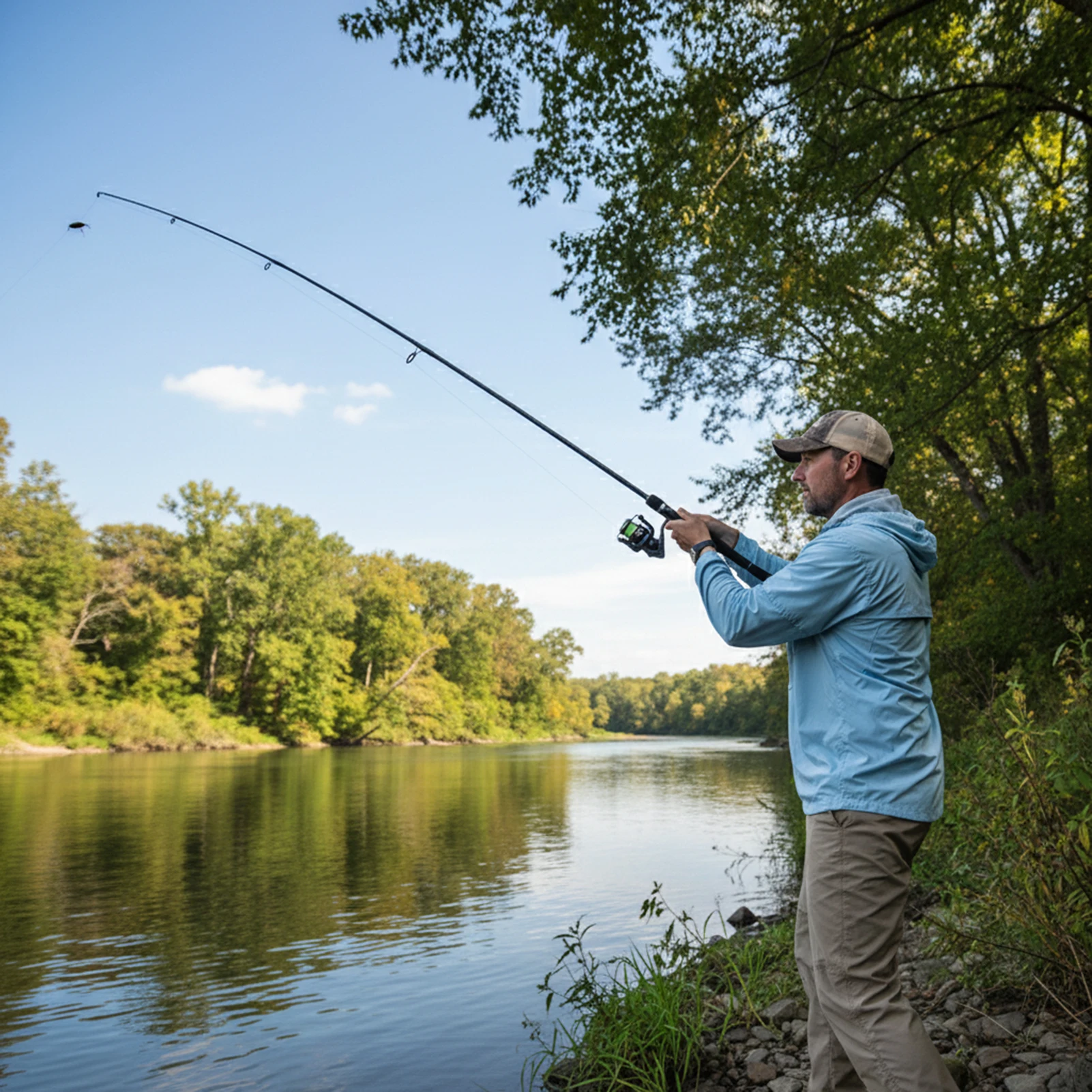 Caña de pescar portátil de 1,8/2,1/2,4 m, caña de pescar de sección corta, caña de mano ultraligera de fibra de carbono, accesorios de pesca al aire libre - imagen 4