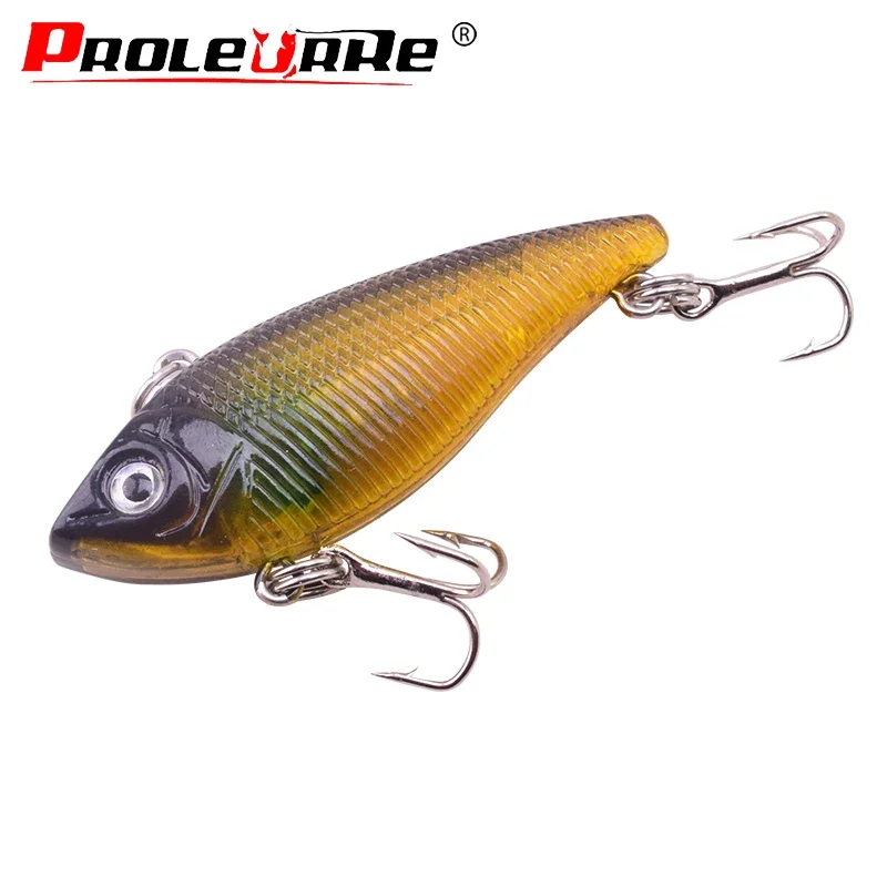Señuelo de Pesca con vibración, 5cm, 6,9g, hielo de invierno, VIB, anzuelos de cebo duro Artificial, Wobbler, Crankbait, aparejos de Pesca, 1 ud. - imagen 3