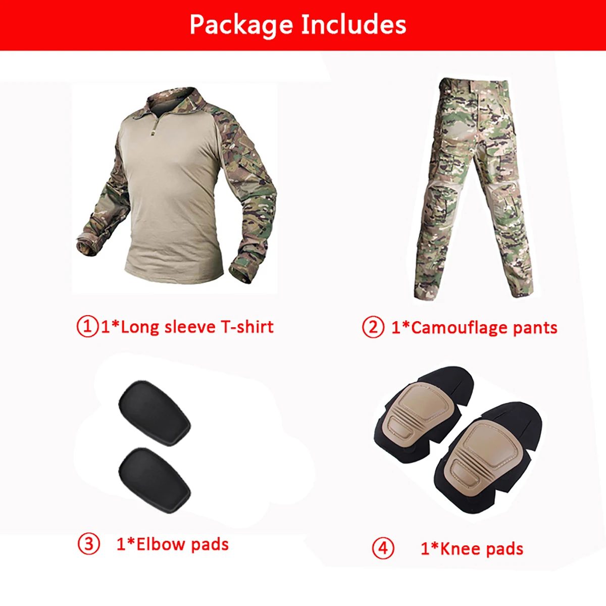 Chaqueta táctica al aire libre para hombre, pantalones G3 y camisa con almohadilla, ropa de caza, uniforme de combate, trajes Airsoft a prueba de viento - imagen 5
