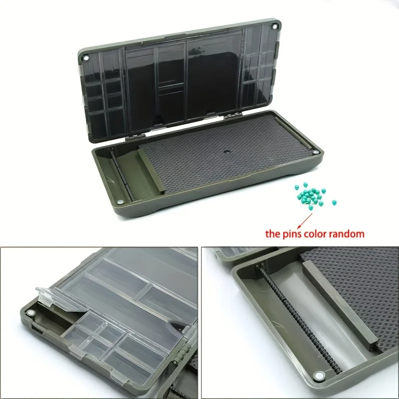 Rigtrip caja de aparejos carpa con múltiples compartimentos – ABS duradero - imagen 3