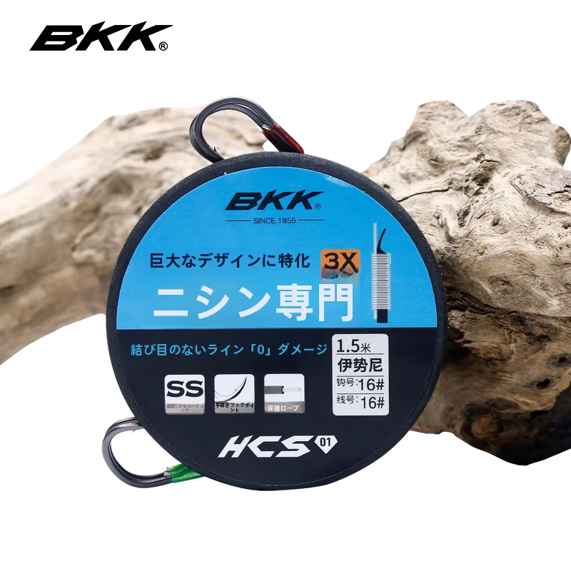 BKK nuevo doble gancho Knotl Monoment Fiing Line Profional para carpa grande mineral de mar Kayak lago río Str Fiing Gear - imagen 5