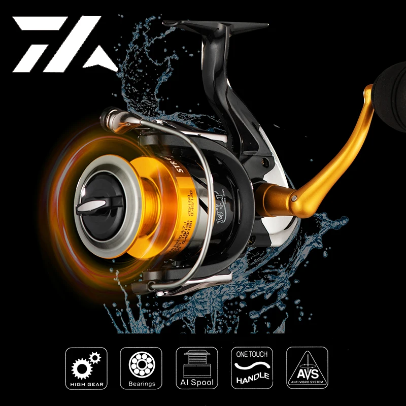 Nuevo Carrete de pesca de doble carrete de alta calidad, carrete de pesca con rodamiento de bolas de acero inoxidable, carrete giratorio para pesca de carpa