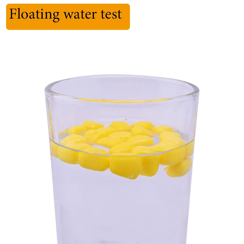 Boilies flotantes de maíz para pesca de alta calidad, 50 Uds., señuelo suave con sabor, cebo de carpa y hierba, cebo de plástico suave de silicona Artificial - imagen 3