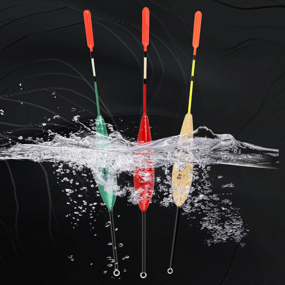 FTK-flotador de Pesca de tamaño 4g, boya Vertical, aparejos de Pesca, 10 unids/lote por paquete - imagen 2