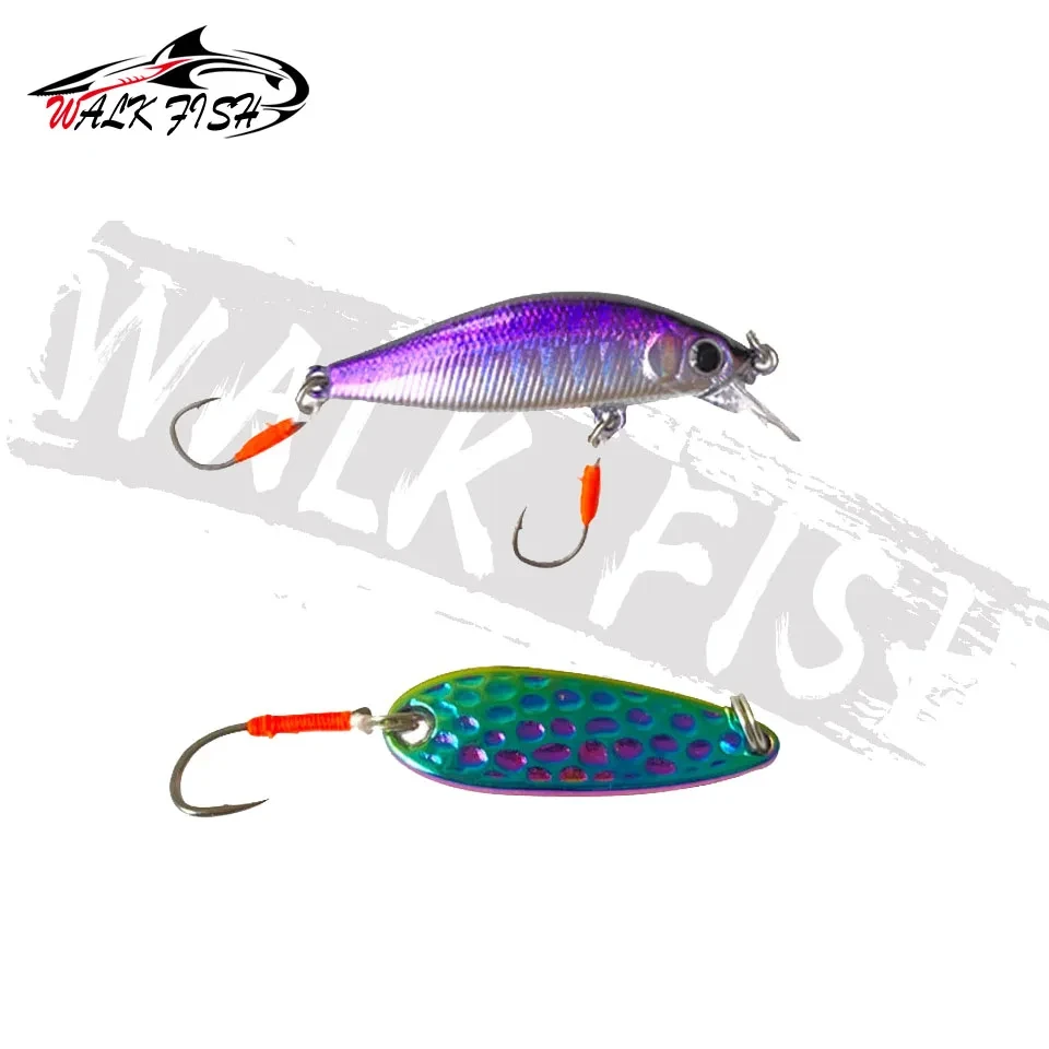 Anzuelos Jig con púas Walk Fish – Acero carbono para señuelos duros - imagen 5