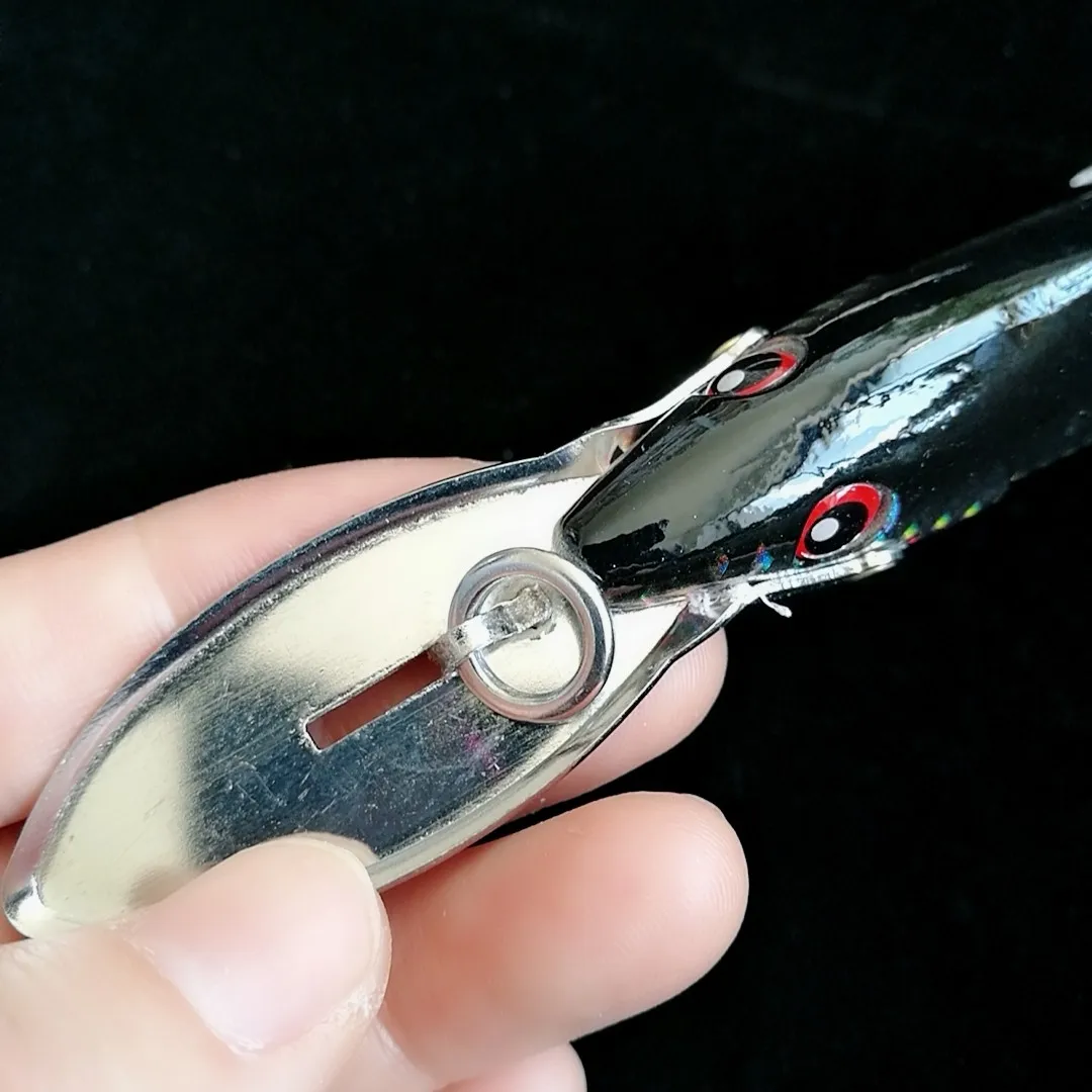 Crankbait Noeby 185 mm – Minnow flotante para lucio y lubina - imagen 5