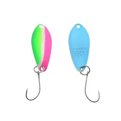 Histolure Señuelos de cucharas para trucha - Cebo giratorio cobre