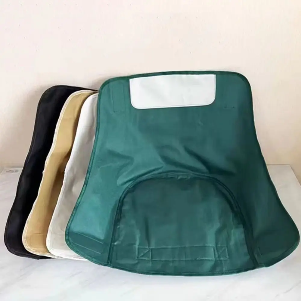 Funda antideslizante para asiento de silla Moon, funda para silla de Camping plegable, antihundimiento y antiarañazos, funda para asiento de silla extraíble transpirable - imagen 5