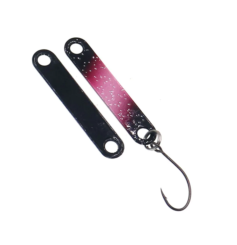 HISTOLURE-Señuelos de Pesca con cuchara de Metal, cebo duro, palo de trucha, cebo de latón, cuchara de pesca de trucha perca, 2G, 40mm - imagen 3