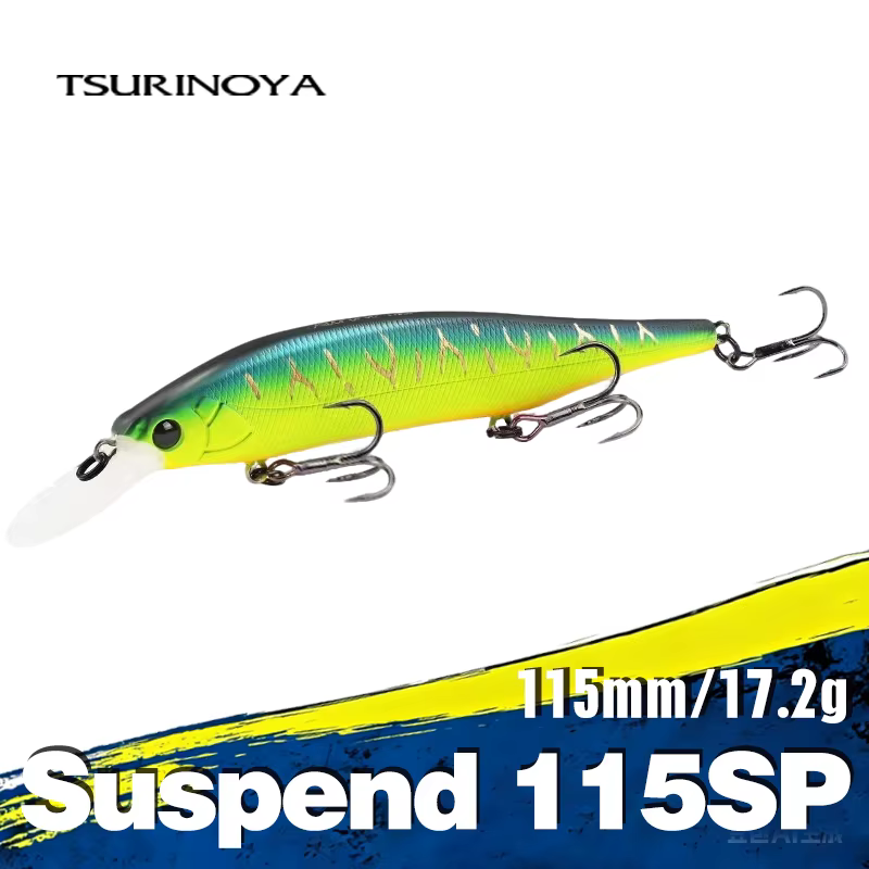 Jerkbait Tsurinoya 115SP Aurora – 115mm 17g Suspendido - imagen 5