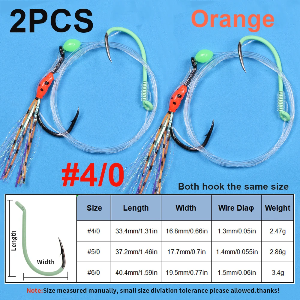 2PCS Orange 4I0