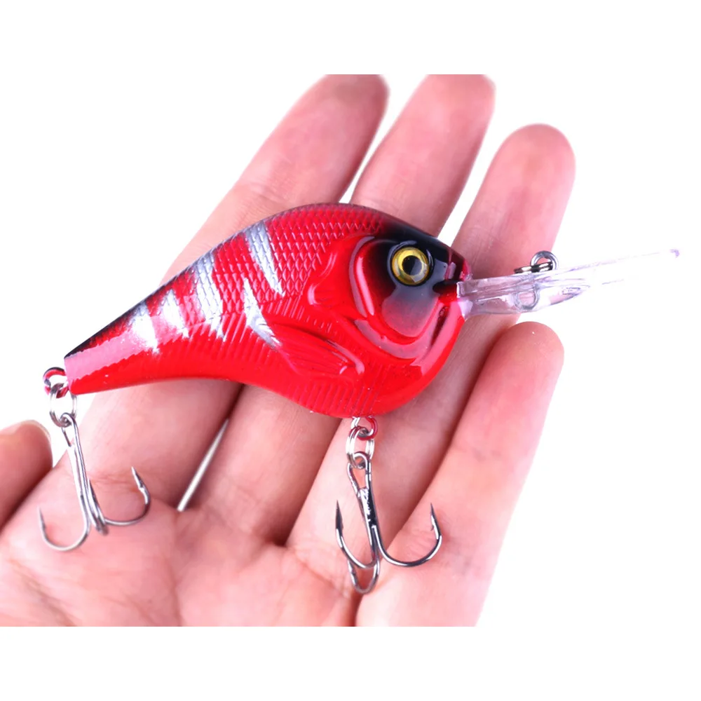 95MM 11,4G pesca Wobbler flotante Crankbait Pike Bass cebo duro Artificial trucha Topwater señuelo de pesca aparejos de regalo - imagen 3