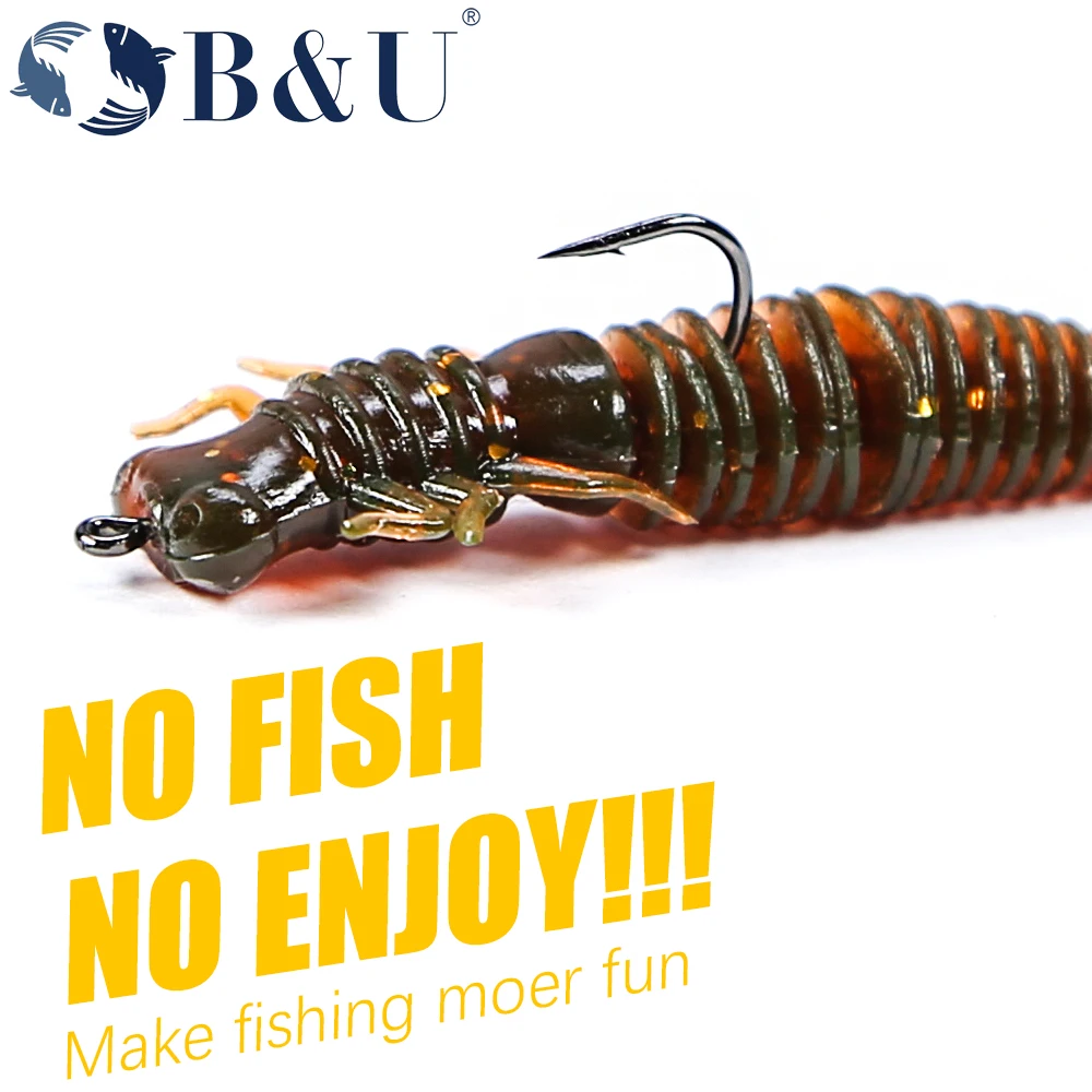 B & U 25 uds Micro trucha anzuelo único anzuelo de pesca de acero al carbono anzuelos individuales aparejos anzuelos de gusano accesorios de pesca - imagen 5