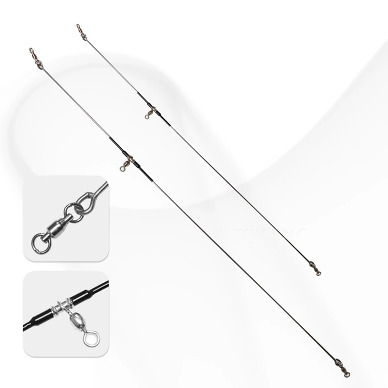 ZYZHE 1 ud. Barra Separadora de Halibut Anti-Enredos de Acero Inoxidable de Alta Resistencia con Destornilladores de 40/50cm para Pesca en Agua Salada Herramienta Conectora - imagen 5