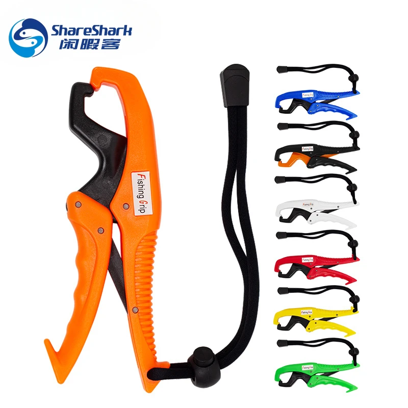 Herramientas de pesca ABS, controlador de pinza de labio de pescado flotante portátil, Clips de pescado, pinza de pesca, alicate de agarre de pesca, agua salada