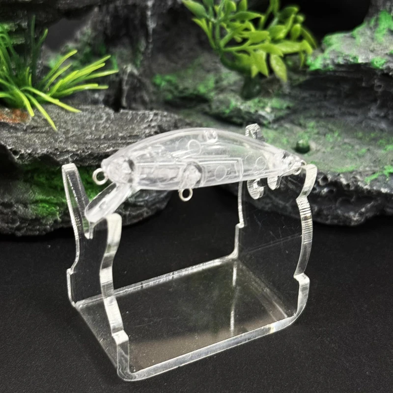 20 piezas cebo de pececillo en blanco sin pintar, 5g, 50mm, Mini señuelo de pececillo que se hunde, Jerkbait Wobblers, cebo duro Artificial, trucha, lago, Swimbait - imagen 5