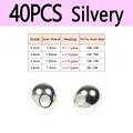 40pcs Silvery