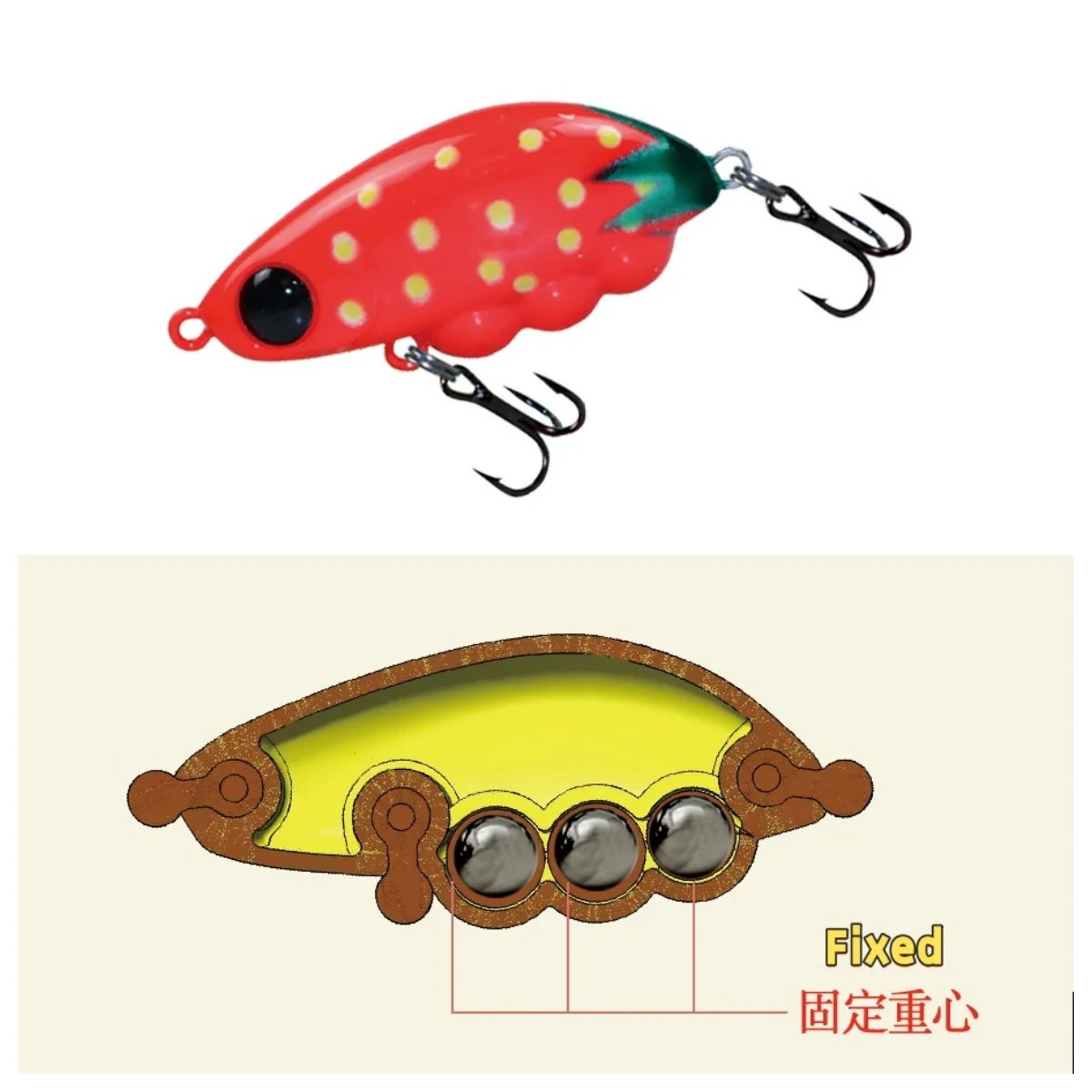 1 unidad nueva 3,5 cm 4,1g cebo Artificial lápiz señuelo de pesca lubina Crankbait aparejos de plástico Wobbler accesorios de pesca - imagen 2