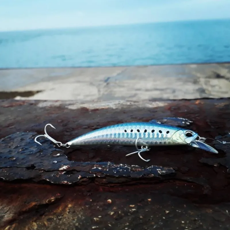 Jerkbait Wobbler 110mm 21g hundimiento Minnow señuelo de Pesca cebo Artificial para Pesca perca salmón punta de lanza Ryuki 110 aparejos de Pesca - imagen 4