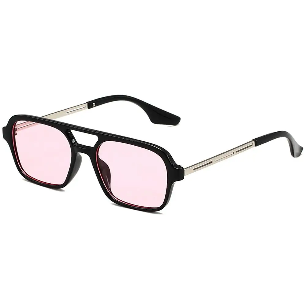 Gafas De Sol cuadradas con montura pequeña para mujer, anteojos De Sol femeninos De marca De diseñador, De lujo, a la moda, Vintage, con estampado De leopardo, color azul - imagen 5