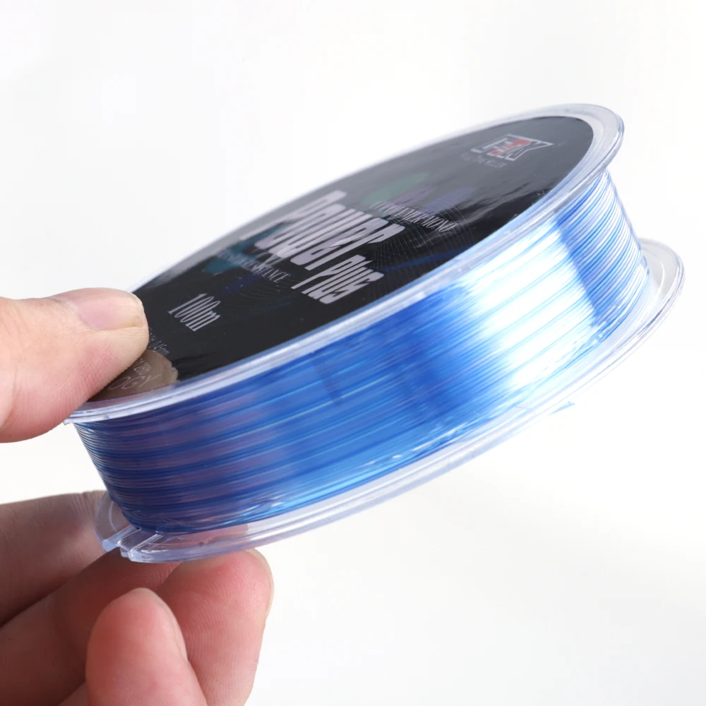 FTK 100/300/500m línea de pesca con revestimiento de tres colores 4.13LB-34.32LB línea de monofilamento de fibra de carbono línea de hundimiento de pesca de carpa - imagen 5