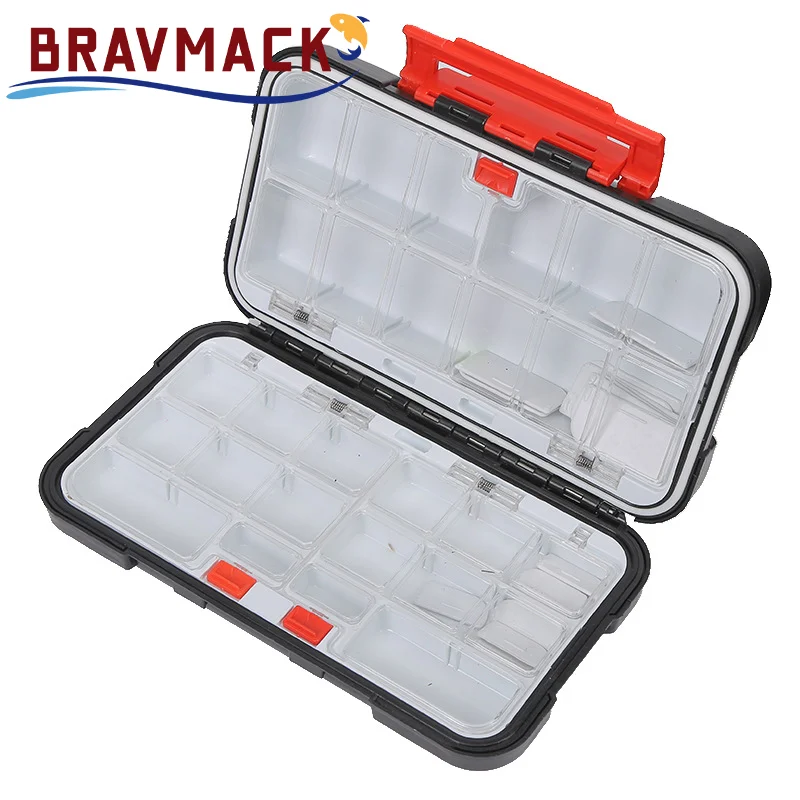 Caja de aparejos de pesca impermeable, accesorios de pesca, caja de almacenamiento, anzuelo, señuelo, caja de cebo falso, herramienta de pesca - imagen 3