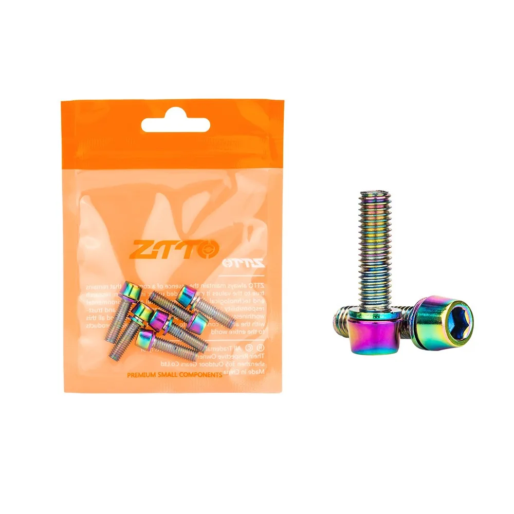 Tornillos para manillar de bicicleta de M5 x 18mm, acero inoxidable, 6 piezas - imagen 4