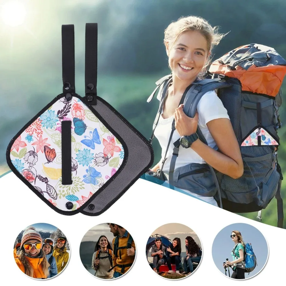 Paño para orinar lavable portátil, dispositivo para orinar reutilizable, toallitas absorbentes, toallas diarias ecológicas para mujer