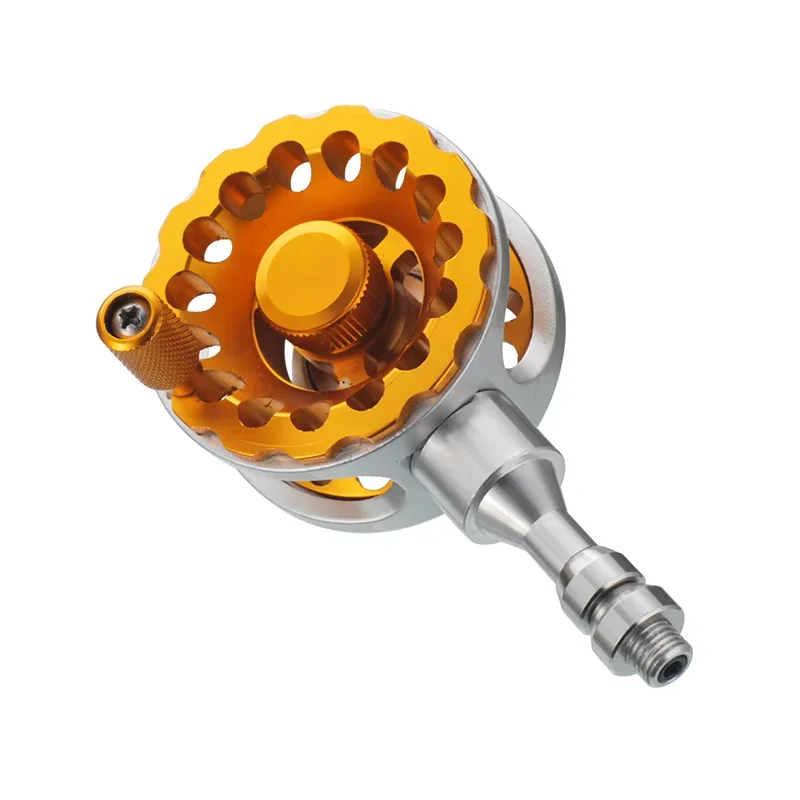 Lizard Prevención de corrosión y óxido Carrete y mango CNC totalmente metálico Relación de velocidad 4,0: 1, Carrete Bui García - imagen 5