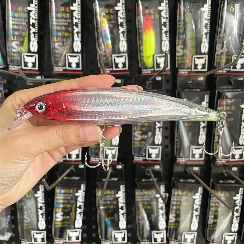 8131 15cm41.5g1PCS LURETV pesca de arrastre de ranger de aguas profundas Mino placa de lengua grande cebo falso de tiro largo cebo de pesca de mar - imagen 2