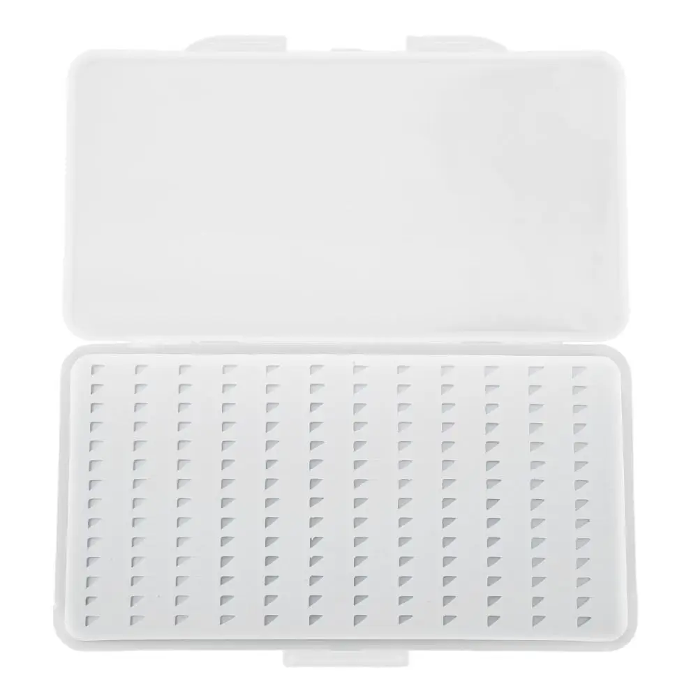 Caja de anzuelo con mosca de diseño impermeable, tapa transparente, caja de anzuelo de pesca con mosca de gran capacidad, caja de pesca con mosca de espuma de alta densidad - imagen 5