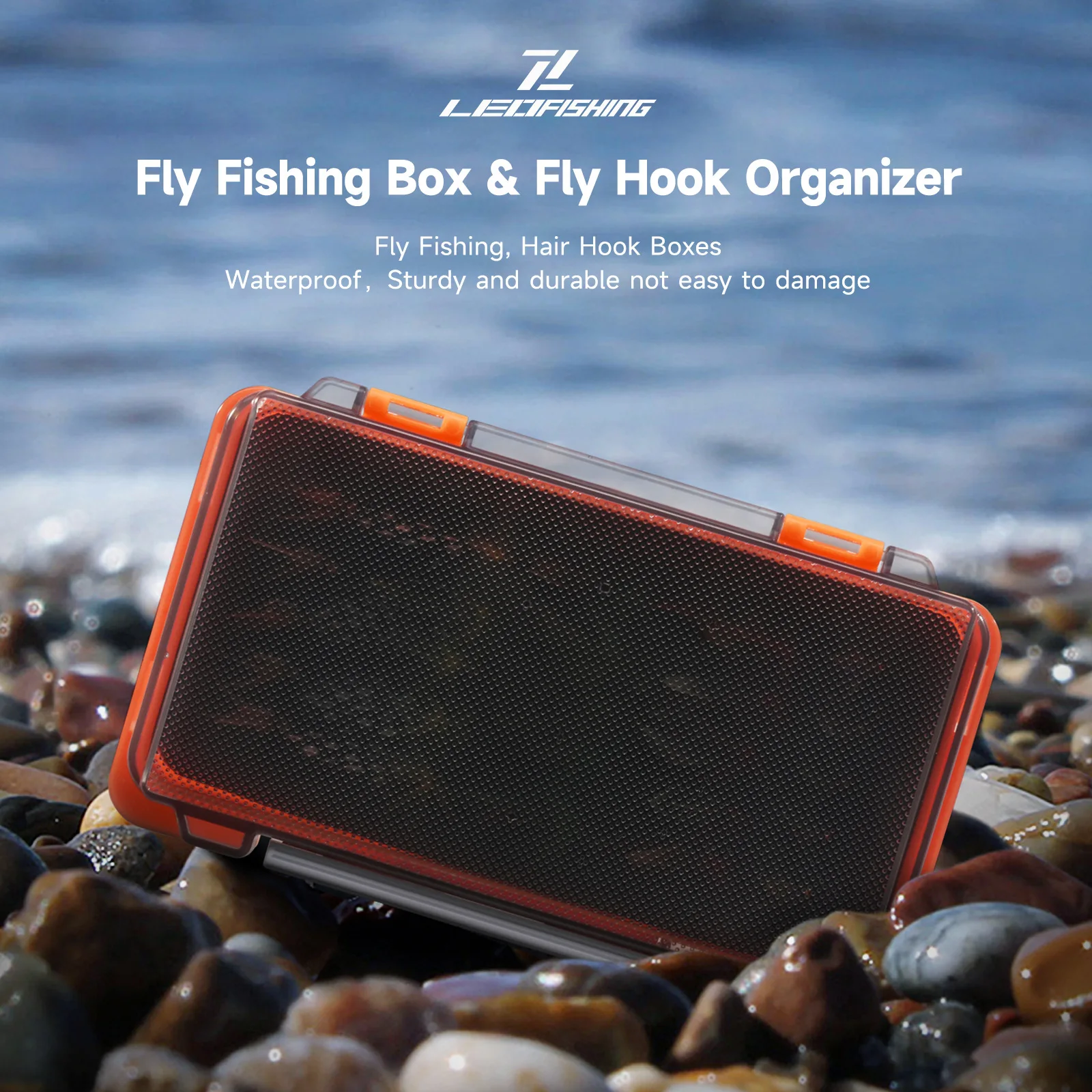 Caja de aparejos impermeable para guardar señuelos y cebos pesca - imagen 4