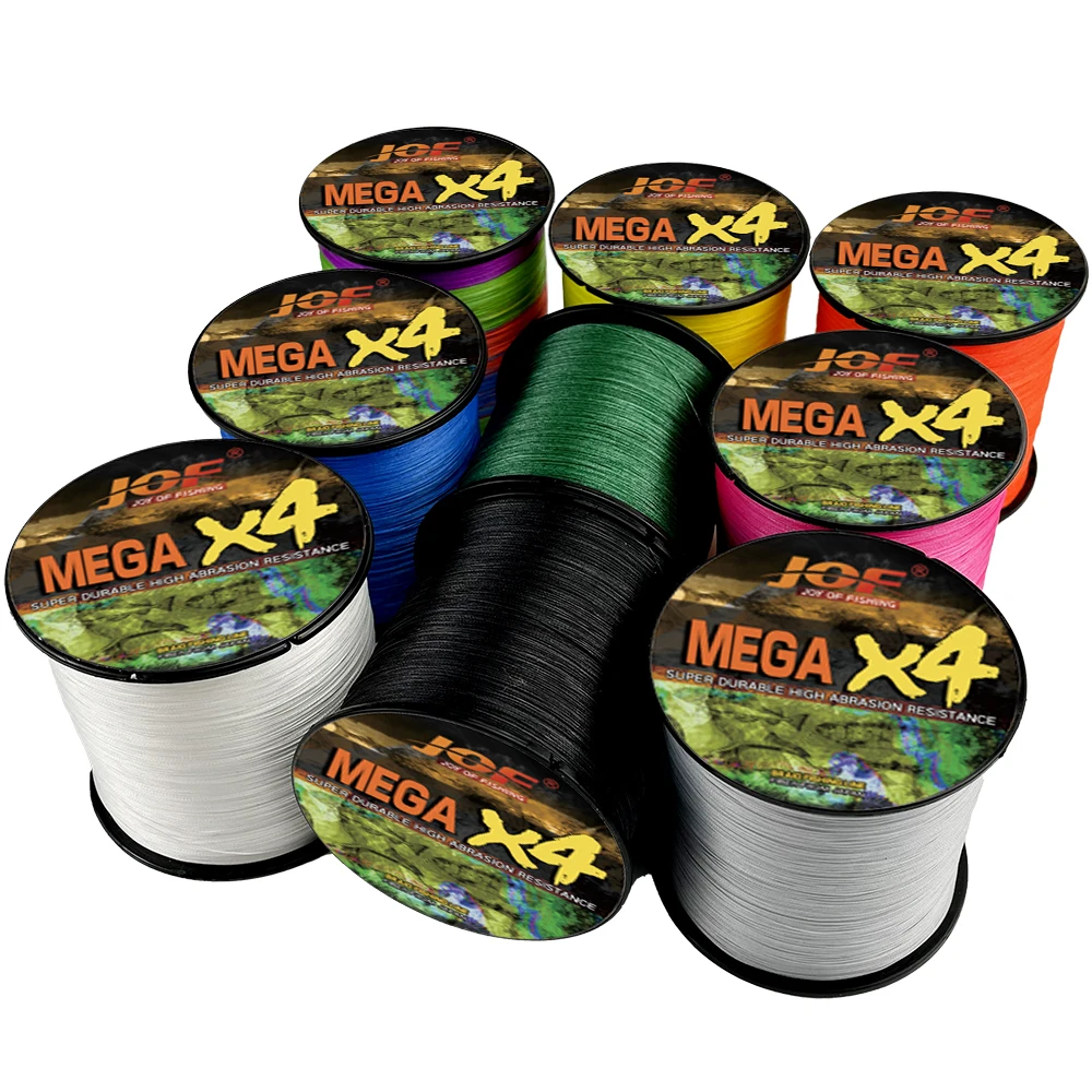 X4 hebras 300M 500M cable principal trenzado suave de agua salada marina 0,4 # -8.0 #   Línea de pesca con señuelo multifilamento extremo 100% PE 10LB-80LB - imagen 3
