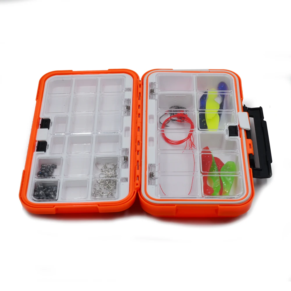 Organizador de pesca para señuelos, anzuelos y cebo